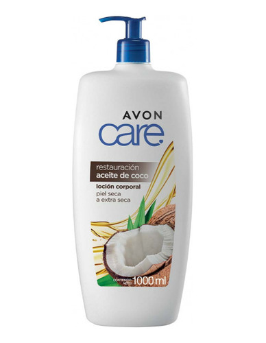 Loción Hidratante Corporal Aceite De Coco Avon Care 1l