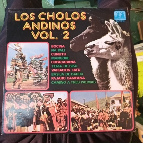 Los Cholos Andinos Vol 2 Vinil,lp,acetato Oferta1