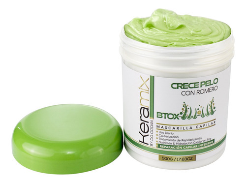 Combo Crecepelo Keramix Shampoo + Mascarilla + Ampolla