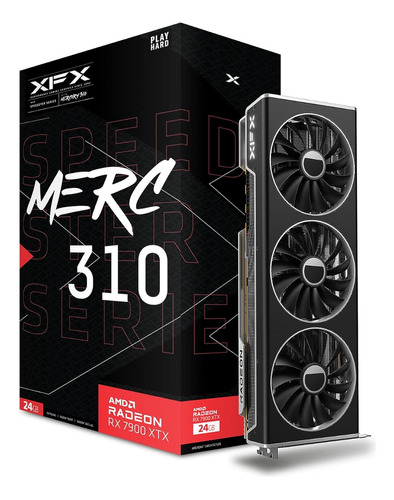 Xfx Speedster Merc310 Amd Radeon Rx 7900xtx Black Gaming