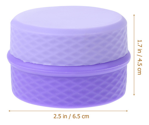 Recipiente Para Botes De Maquillaje, Caja De Crema Con Tapa