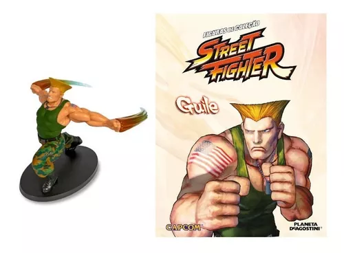 Guile Street Fighter 10 Cm Coronel Exercito Americano