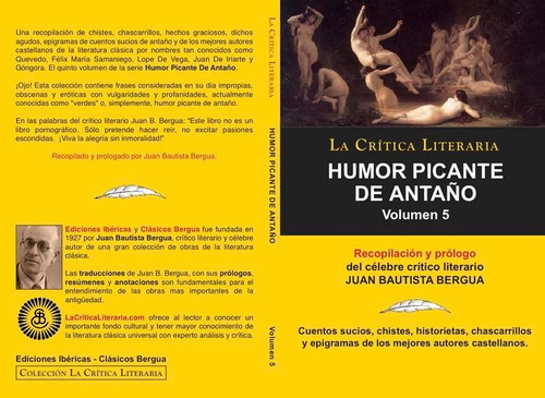 Humor Picante De Antaño Volumen 5 - Bautista Bergua, Juan