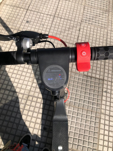 Monopatín Eléctrico Sunra X7 Plegable Litio 3 Velocidades