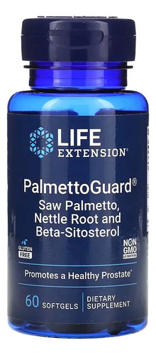 Life Extension Palmettoguard Saw Palmetto 60 Sgels Sabor Sin Sabor