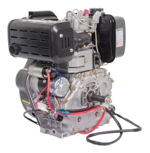 Motor Estacionário Com Partida Manual E Elétrica 13hp 456cc