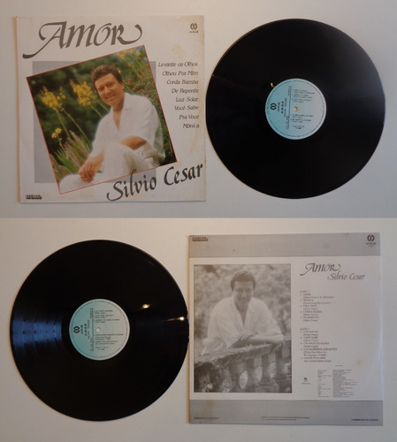 Silvio Cesar Lp Nacional Usado Amor 1985