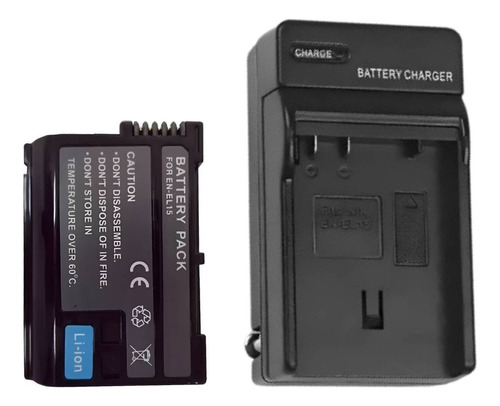 Cargador Mas Bateria Enel15  Nikon D7000 D7100 D7200 D7500