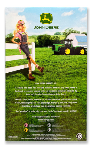 Barbie John Deere, Barbie Collector, Pink Label, 2007