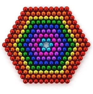 Imagen 1 de 4 de Bolitas De Colores 216 5mm 8 Colores Circuit