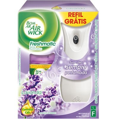 Bom Ar Air Wick Freshmatic Aparelho+refil Lavanda