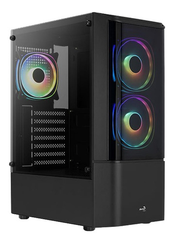 Gabinete Gamer Aerocool Quantum G V.3 Black Media Torre