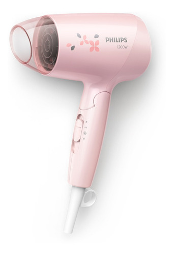 Secador De Cabell Philips Essentialcare Color Rosa claro