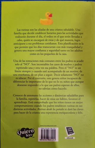 Imagen 2 de 2 de Rutinas Desde Los Pañales / Marisa Russomando / Ed. Urano
