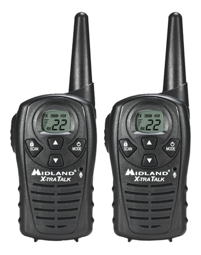 Radio 2 Vias Handy Midland 5 Km 22 Canales Resiste El Agua