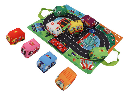 Lj Juego De Peluches For Bebés Mat Play, Papel Sonoro De