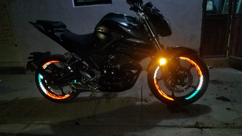 Calcomanias Stikers Italika 250z Reflejante Rin 17