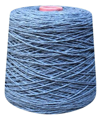 Barbante Colorido 4 Fios Linha Para Crochê Tricô 1 Kg Prial Cor Azul/Índigo