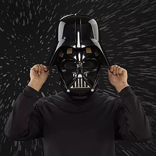 Máscara De Pestañas The Darth Vader The Star Wars Para Hallo