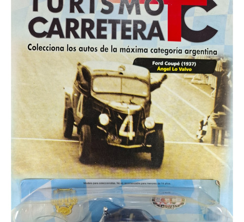 Ford Coupe 1937 Angel Lo Valvo Colección Tc