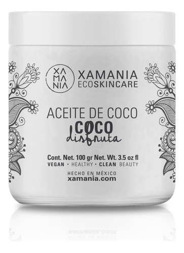 Aceite De Coco Orgánico - Coco