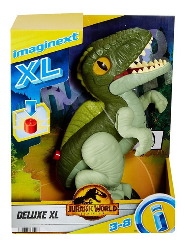 Dinosaurio Juguete Imaginext Jurassic World Dino Xl Deluxe