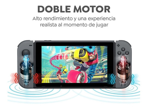 Set de control joystick inalámbrico Nintendo Switch Joy-Con (L)/(R) gris