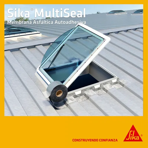 Membrana Asfáltica Autoadhesiva Sika - Rollo 10mts X 10cm