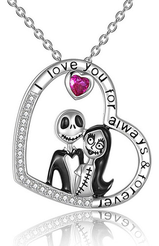 Sjx V Collar Sally Jack Skellington Extraño Mundo Jack Night