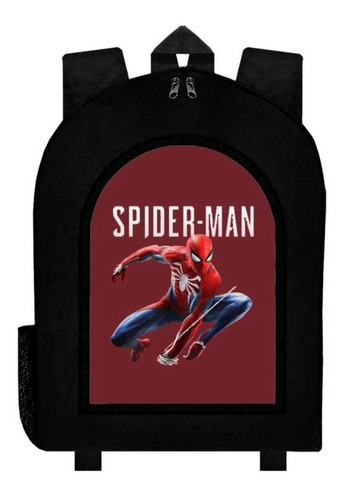 Mochila Spiderman Hombre Araña Adulto / Escolar N6