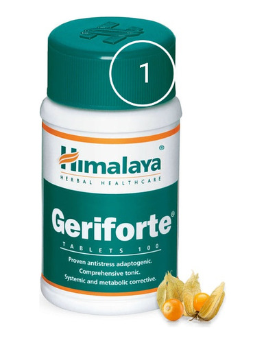 Tônico Geriforte (chiavamprash+outros) Himalaya 100 Comp