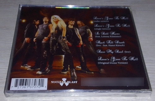 Doro - Loves Gone To Hell (imp/eu) Cd Lacrado