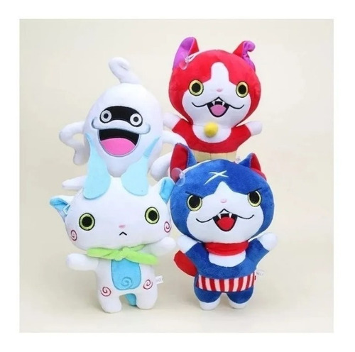 Peluches Yokai Pack 4 Unidades 