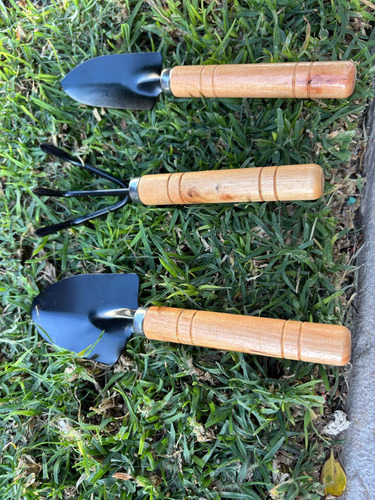 Set Mini Herramientas Para Jardín Jardinería 3 Piezas