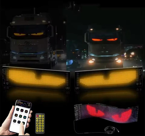 Par De Letreros Led Para Trailer Autobuses Y Autos