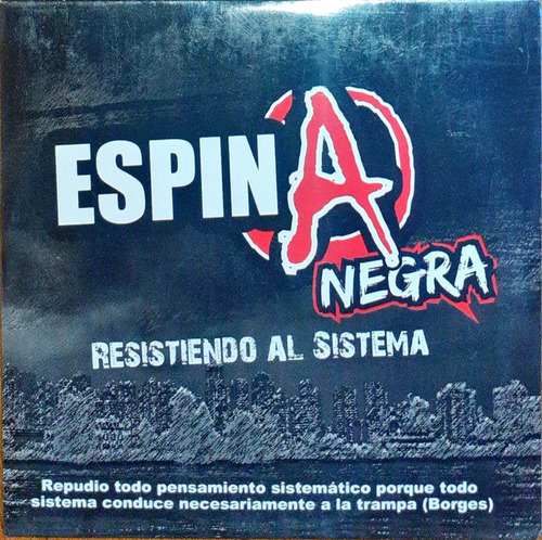 Espina Negra - Resistiemdo A... ( Punk Hardcore Mexicano) Cd