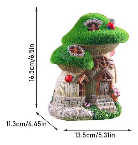 Light Up Fairy House Outdoor Solar Solar Light Fairy House F