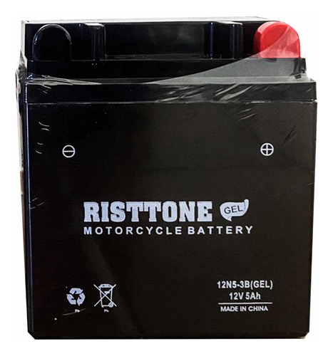 Batería Risttone 12n5 3b. Para Gilera Gla 110. 