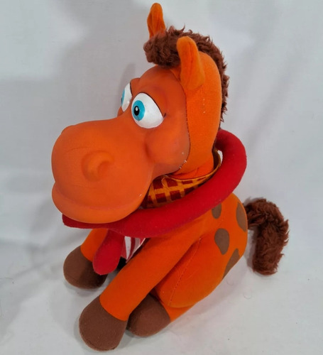 Pelúcia Cocoricó Alípio Cavalo Multibrink 35cm Completo Laranja (Usado)