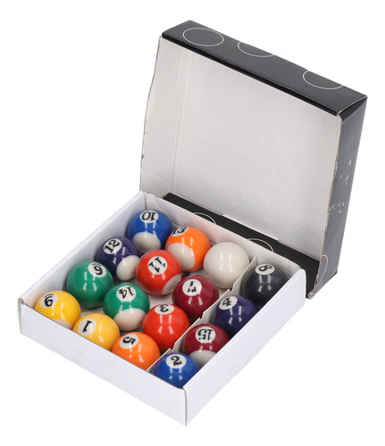 Juego De Bolas Mini Billard, 16 Unidades, Resistentes A Los