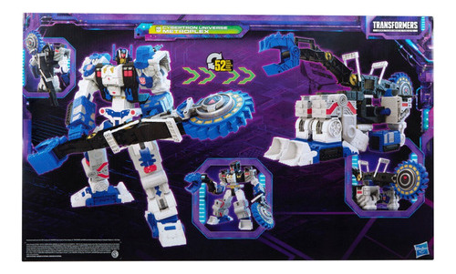Figura Fan Transformers Legacy Clase Titan Metroplex