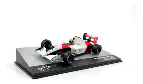 Lendas Brasileiras Mclaren Mp 4/6b Ayrton Senna 1992 - Ed.40