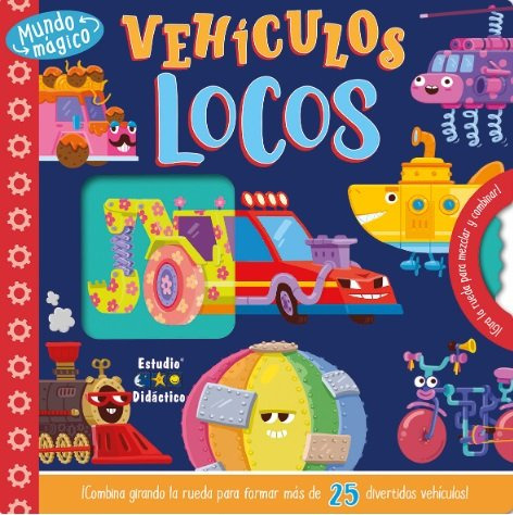 Libro Vehiculos Locos- Mundo Magico - Hannah Campling