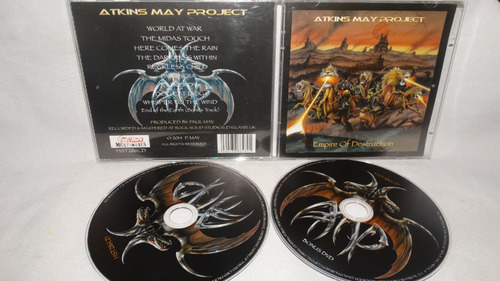 Atkins May Project - Empire Of Destruction ( Judas Priest Cd