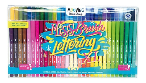 Lapices Doble Punta Marcadores - Miss Brush Lettering Xl - 6