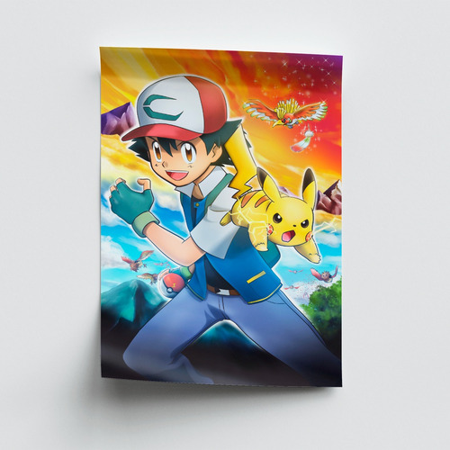 Impresión Foto - Poster Pokémon 60 X 90 Cm 