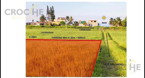 Terreno En Venta En Tecolutla Ver.