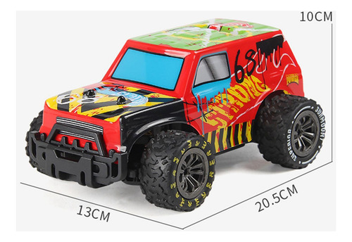 Carro De Controle Remoto Rc Caminhão Brinquedo Hobby Grau