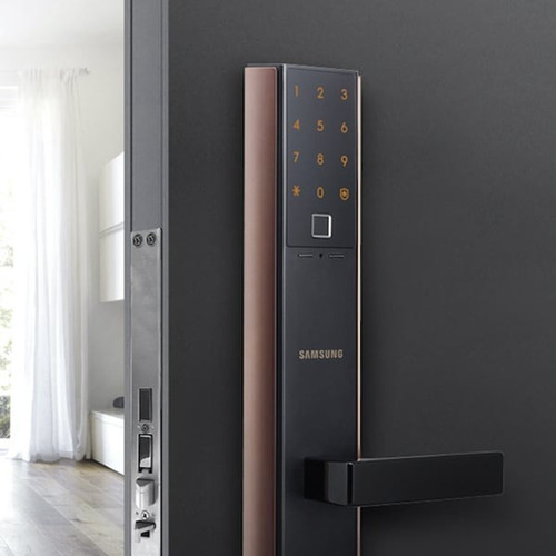 Cerradura Biometrica Samsung 100 Claves Y Huellas Shp-dh538