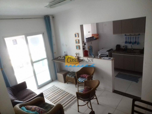 Apartamento Com 1 Dormitório À Venda, 44 M² Por R$ 195.000,00 - Tupi - Praia Grande/sp - Ap14741